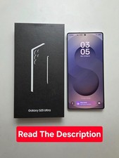 (Read Description) Samsung Galaxy S25 Ultra 256GB Titanium SilverBlue 100% BH