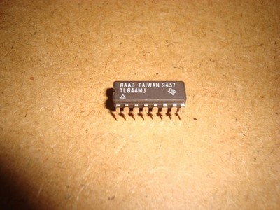 Texas Instruments TL044MJ-Operational Amplifier- 4 Func- 5000uV Offset-Max-