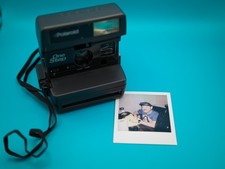 Vintage Polaroid 600 Plus One Step Close Up Instant Film Camera Film Tested
