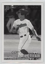 2021 Bowman Heritage Prospects Black & White Carson Tucker #238 0br5