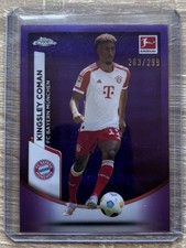 Kingsley Coman Chrome Bundesliga 2023/24 Purple Refractor /299