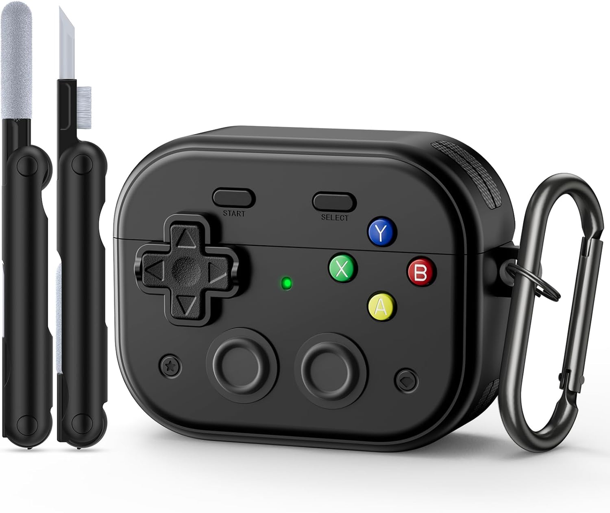 Case for Airpods Pro 3 (2025), Funny Hard Shell Game Design Shock