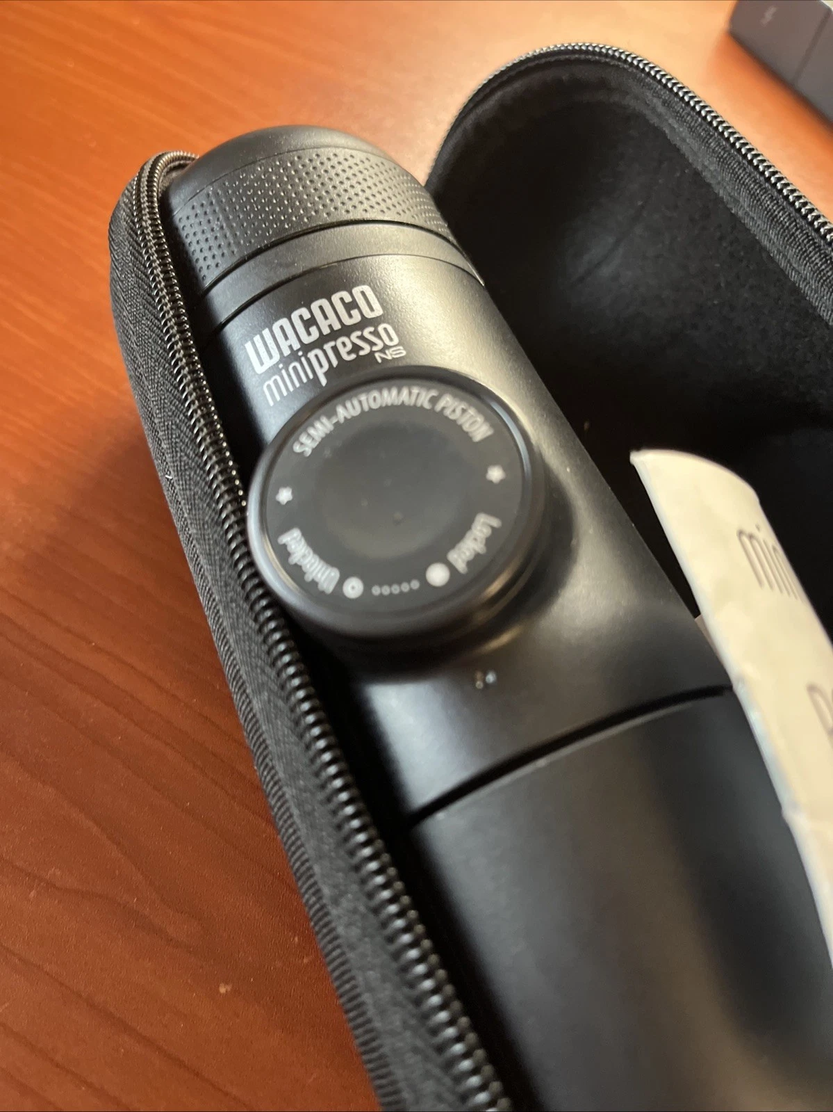 WACACO Minipresso NS Portable Espresso Machine Small Travel Manual Coffee Maker