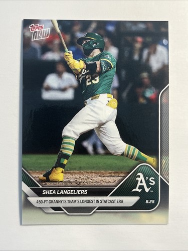 2025 Topps Now 610 Shea Langeliers