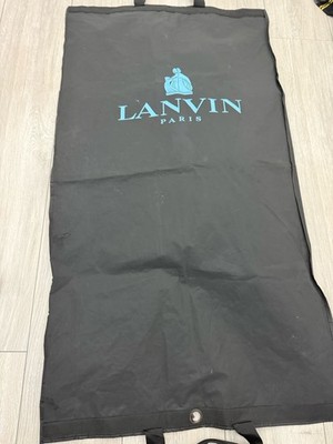 Lanvin Authentic Kleideranzug Kleid Mantel Staubschutz Reisetasche mit Aufhänger