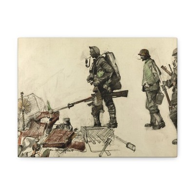 Harding, George Matthews - To the Victor Belong the Spoils - Canvas Wall Art