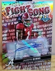 2022 Bowman's Best University - Fight Song Jahmyr Gibbs Auto #53/99