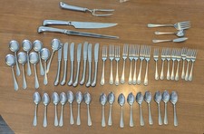 50 Pc Flatware Japan Stainless Steel Silverwa...