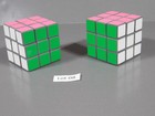 2 Vtg Non-Ideal Rubik's CUBE Puzzles from 1980's Unusually Mirror Colors  Lot 08 — photo 7