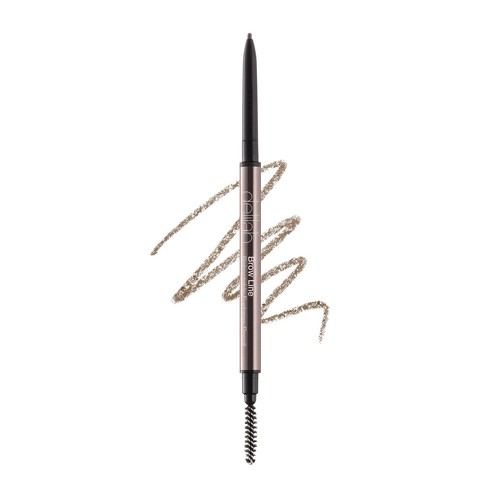 Retractable Eye Brow Pencil with Brush (Shade: Ash), 0.002 oz