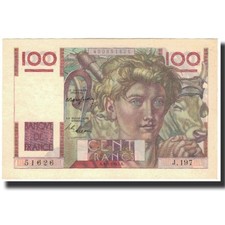 [#592240] France, 100 Francs, 100 F 1945-1954   Jeune Paysan  , 1947-04-03, UNC