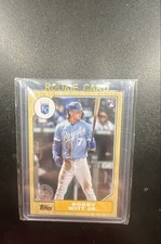 2022 Topps Update Series - 1987 Topps Baseball Bobby Witt Jr. #87TBU-7 (RC)