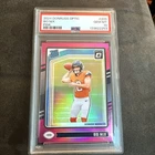 Bo Nix 2024 Panini Donruss Optic RC Pink PSA 10 #209 Broncos