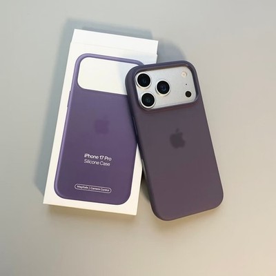 For iPhone Air 17 Pro Max Original  Silicone Magnetic Phone Case /Magsafe Cover