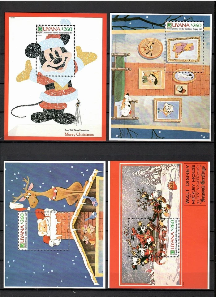 Composición de dibujos animados de Walt Disney [7] 50 diferentes juegos y s/s MNH #CNA343 Foto 4 de 4