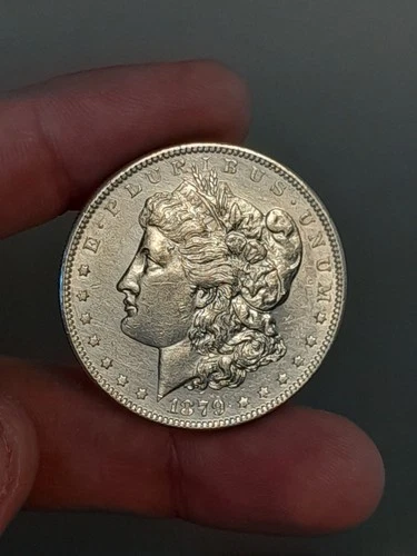1879 Morgan Silver Dollar Uncirculated (Cleaned)
