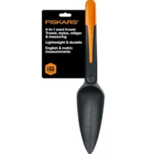 Fiskars 340110-1001 Seed Planting Trowel, Black