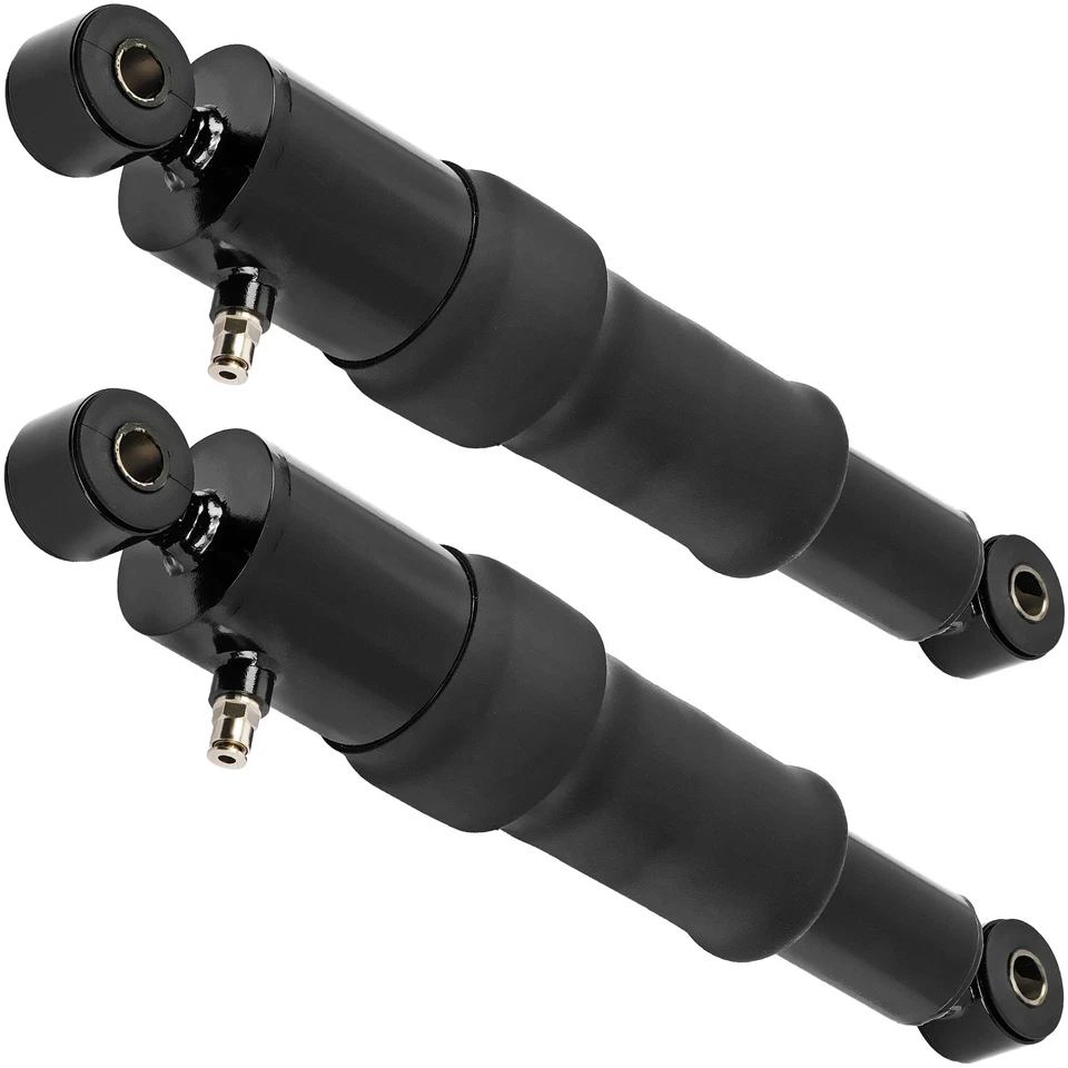 For Rear Steel Air Ride Shocks Suspension Pair Harley Touring Bagger 80-23 NEW - Image 4 of 4