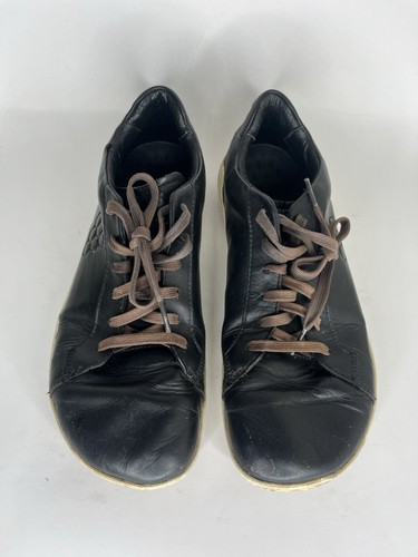 Vivobarefoot Oxfords Schnürschuhe Minimalistisch Herren Gr. 42 Komfortschuhe Schwarz Leder - Bild 16 von 16