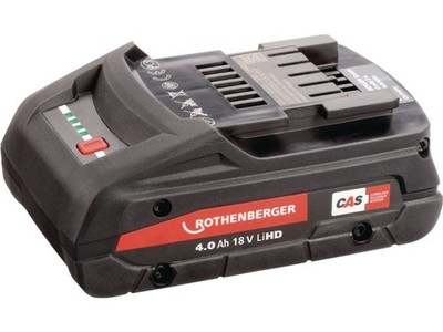 1er PACK(Stk) ROTHENBERGER 1000002548 Akku CAS 18 V 4,0 Ah Li-HD Akku