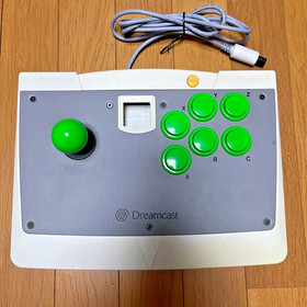 SEGA Dreamcast Arcade Stick Controller HKT-7300 Tested Working Boxed