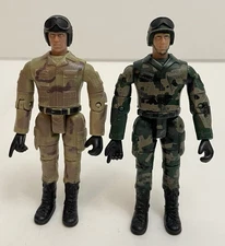 2017 Dongguan Fangkuai 4 Inch Military Action Figures Lot Of 2 Soldiers