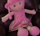 Disney Minnie Mouse Plush Stuffed Animal Red Polka Dot Dress Medium 2015 — photo 3