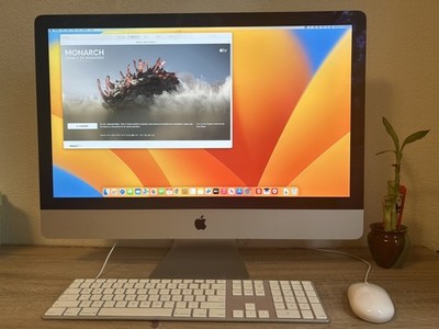 APPLE IMAC A1419 27'' RETINA 5K MID 2017 i5 @ 3.8GHz 16GB RAM 2.12TB FUSION