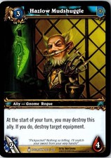 Hazlow Mudshuggle Icecrown 103 / 220 Matt Cavatta 2010 World of Warcraft CCG TCG