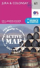 Jura & Colonsay (Map) OS Landranger Active Map (UK IMPORT)