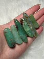 Chrysoprase AAA Grade Tumbled Small Wands Crystal Polished Gemstone