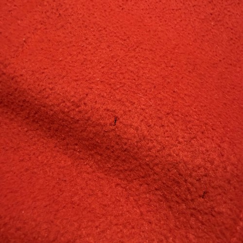 RARE 1999 Couverture rouge Baby Gap avec ours en peluche marron polaire brodée 28x38 po - Photo 7/19