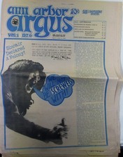 John Sinclair / Ann Arbor Argus Vol 1 No 6 May 8-May 22 1969