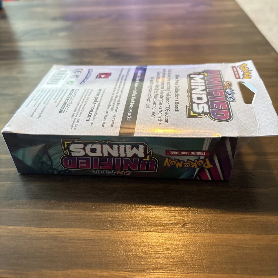 Unified Minds Pokemon Sun and Moon Booster Packs of 3 Hanger Factory Sealed New - Image 4 of 4