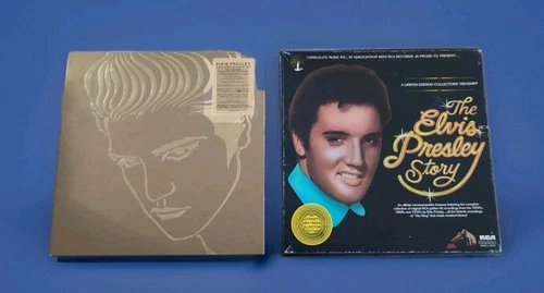 Elvis Presley-A Golden Celebration 50th Aniv 6 Record Box Set Plus EP Story Box