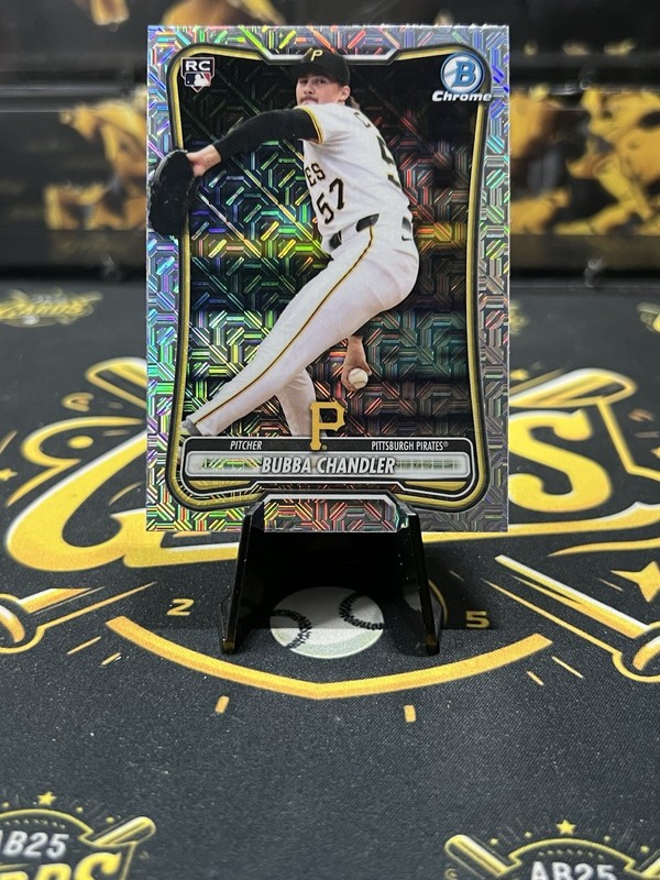 2026 Bowman Bubba Chandler Rookie Chrome Mojo Refractor #83 RC Pirates