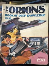 FASA The Orions Book of Deep Knowledge Star Trek RPG Supplement Used