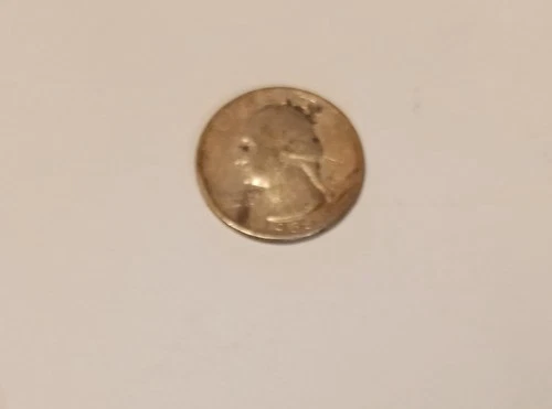 1935 D Washington Quarter 90% Silver Circulated likely Denver Mint