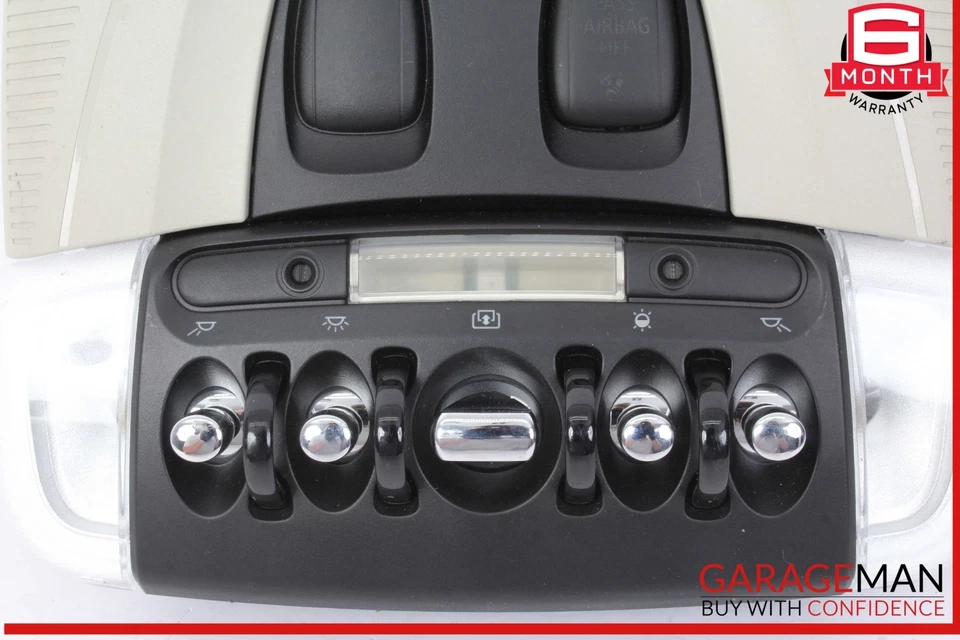 14-19 Mini Cooper Front Upper Overhead Interior Dome Light Lamp 9365120 OEM - Image 3 of 4