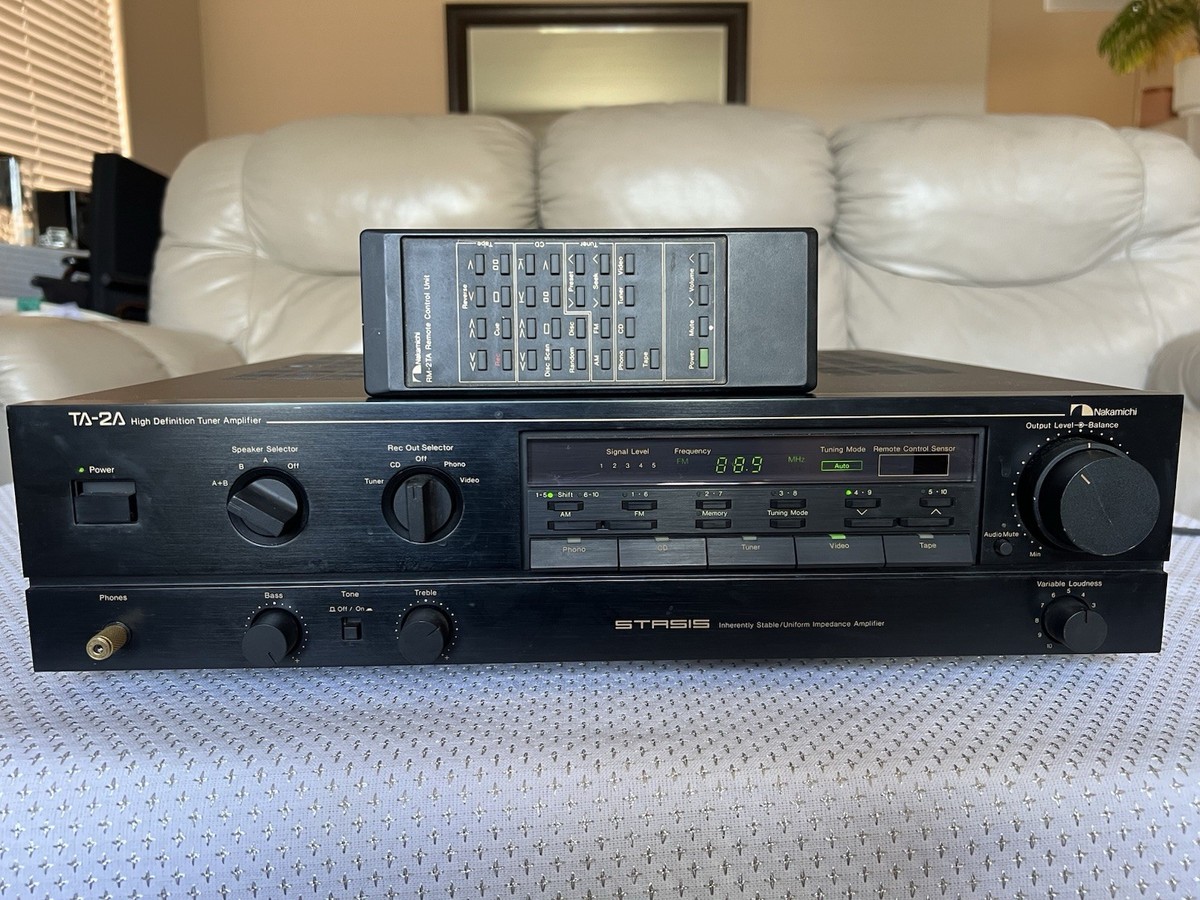 Vintage Nakamichi TA-2A STASIS High Definition Tuner Amplifier