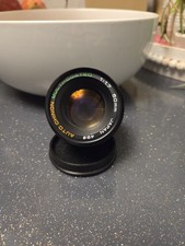 Auto Chinon Multi-Coated 50mm f/1.7 Prime Lens.