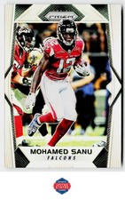 2017 Panini Prizm #189 Mohamed Sanu Prizm
