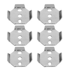 6 Pcs Toilet Paper Holder Towel Bar Mounting Hardware for Bathroom Rack Plate