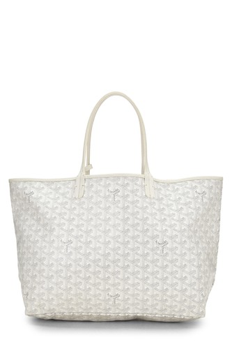 Goyard White Goyardine Canvas Saint-Louis PM - WGACA