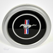 1970 1971 1972 1973 Mustang Steering Wheel Emblem - 3 Spoke - D0ZZ-3649