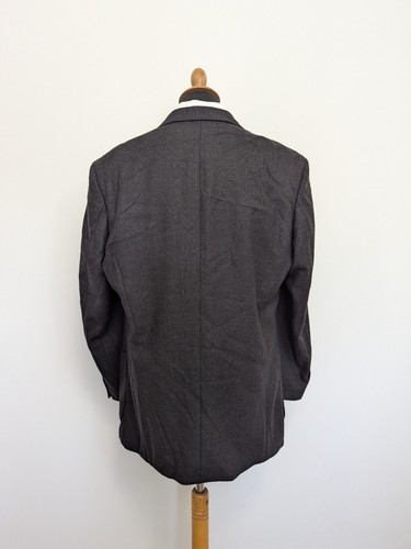 Hugo Boss Blazer Jacket US48 EU58 Gray Men Sport Coat Wool Suit Edison Elegant - Picture 7 of 12