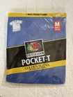 fruit of the loom pocket t shirt. Golden Blend, Vintage, In Original Packaging.
