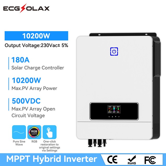 10200W 180A 500VDC MPPT