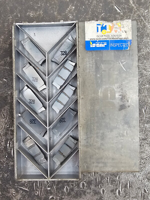 Qty 10 Iscar DGR 3102C-15D 6011367 IC328 Grade  Carbide Grooving Parting Inserts
