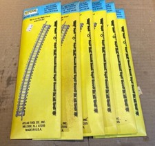 Atlas HO Track - Variety Lots - New - Straight, Curved, Crosses, Bumpers